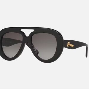 Loewe Oversized aviator Sunglasses with Case
